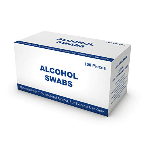 Alcohol swabs 100 pack